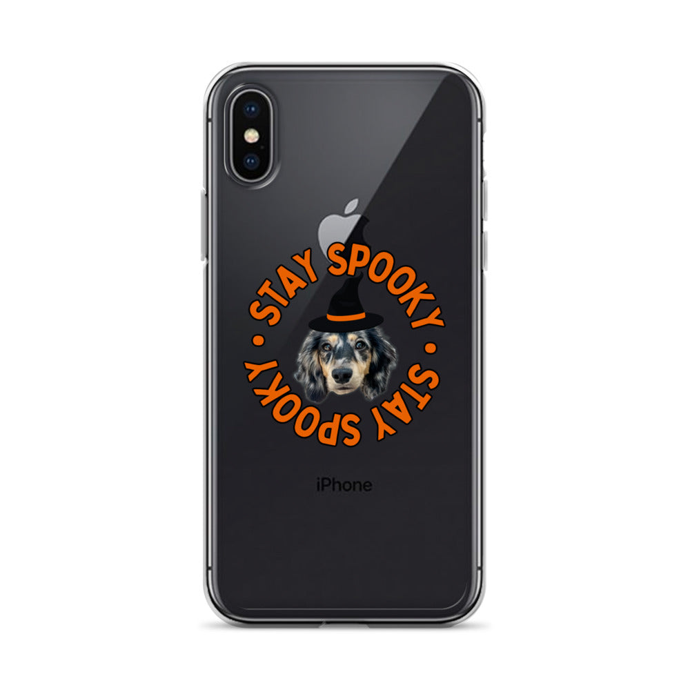 Stay Spooky Custom Clear Case for iPhone®