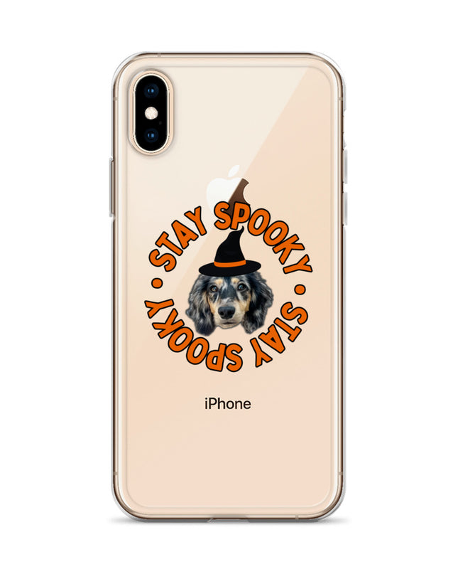 Stay Spooky Custom Clear Case for iPhone®