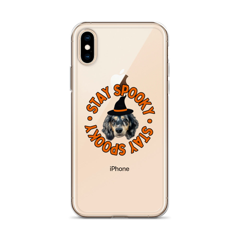 Stay Spooky Custom Clear Case for iPhone®