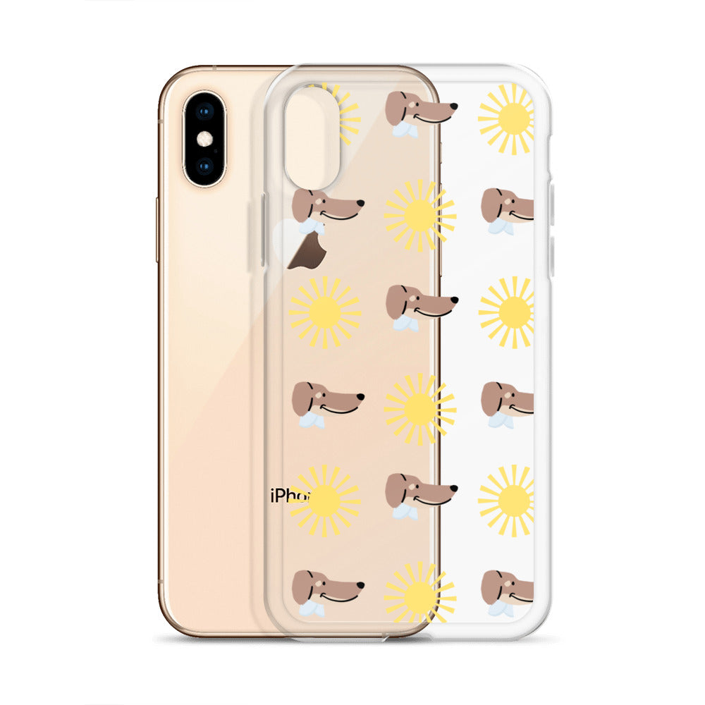 Dachshund Sunshine Clear Case for iPhone®