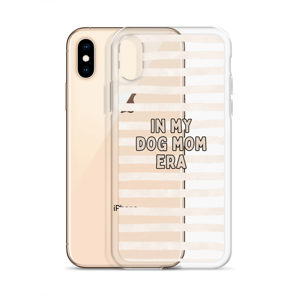 'In My Dog Mom Era' Clear Case for iPhone®