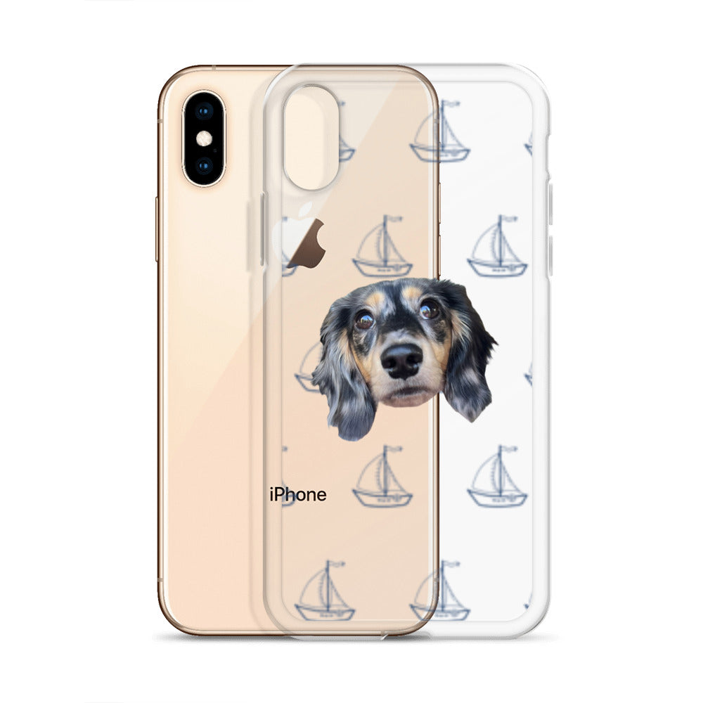 Simply Sailing Personalized Clear Case for iPhone®