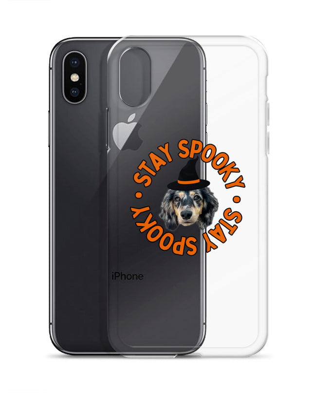Stay Spooky Custom Clear Case for iPhone®