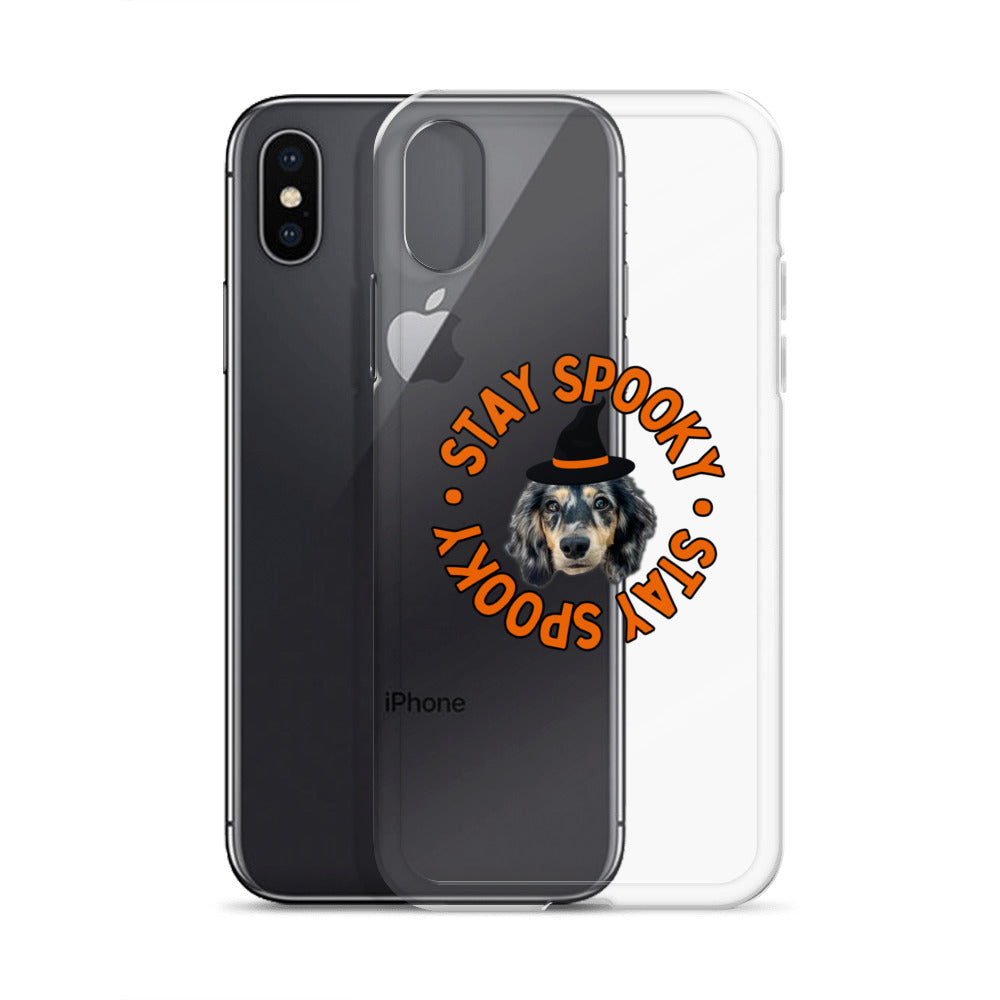 Stay Spooky Custom Clear Case for iPhone®