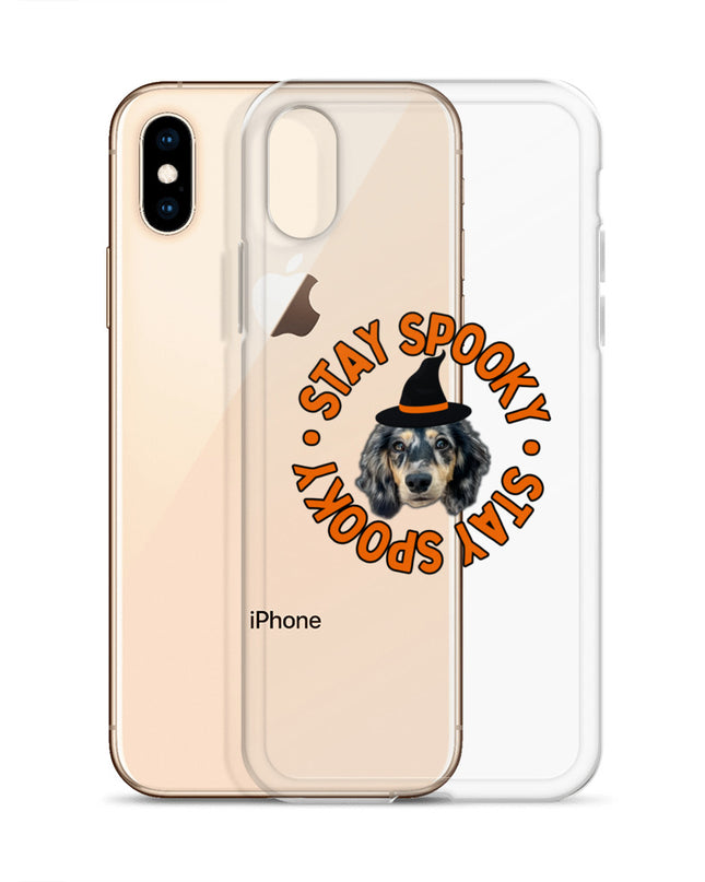 Stay Spooky Custom Clear Case for iPhone®