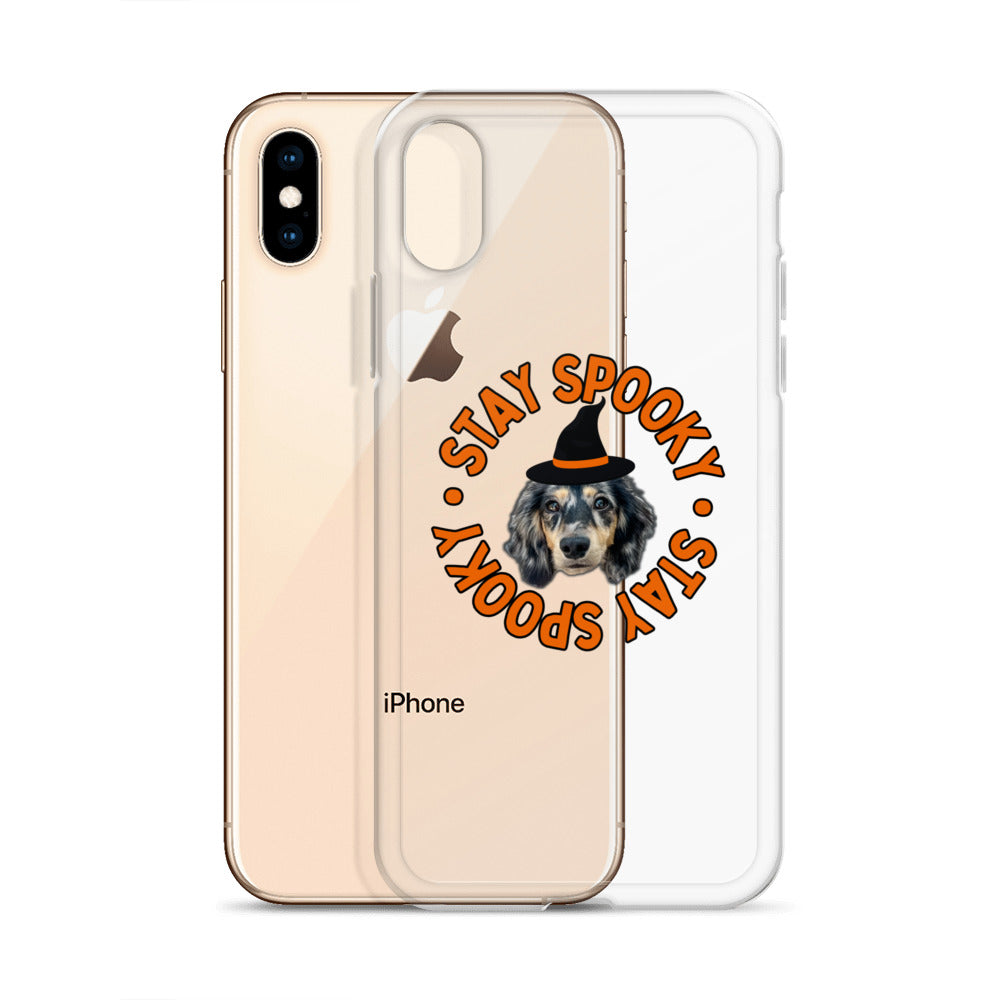 Stay Spooky Custom Clear Case for iPhone®