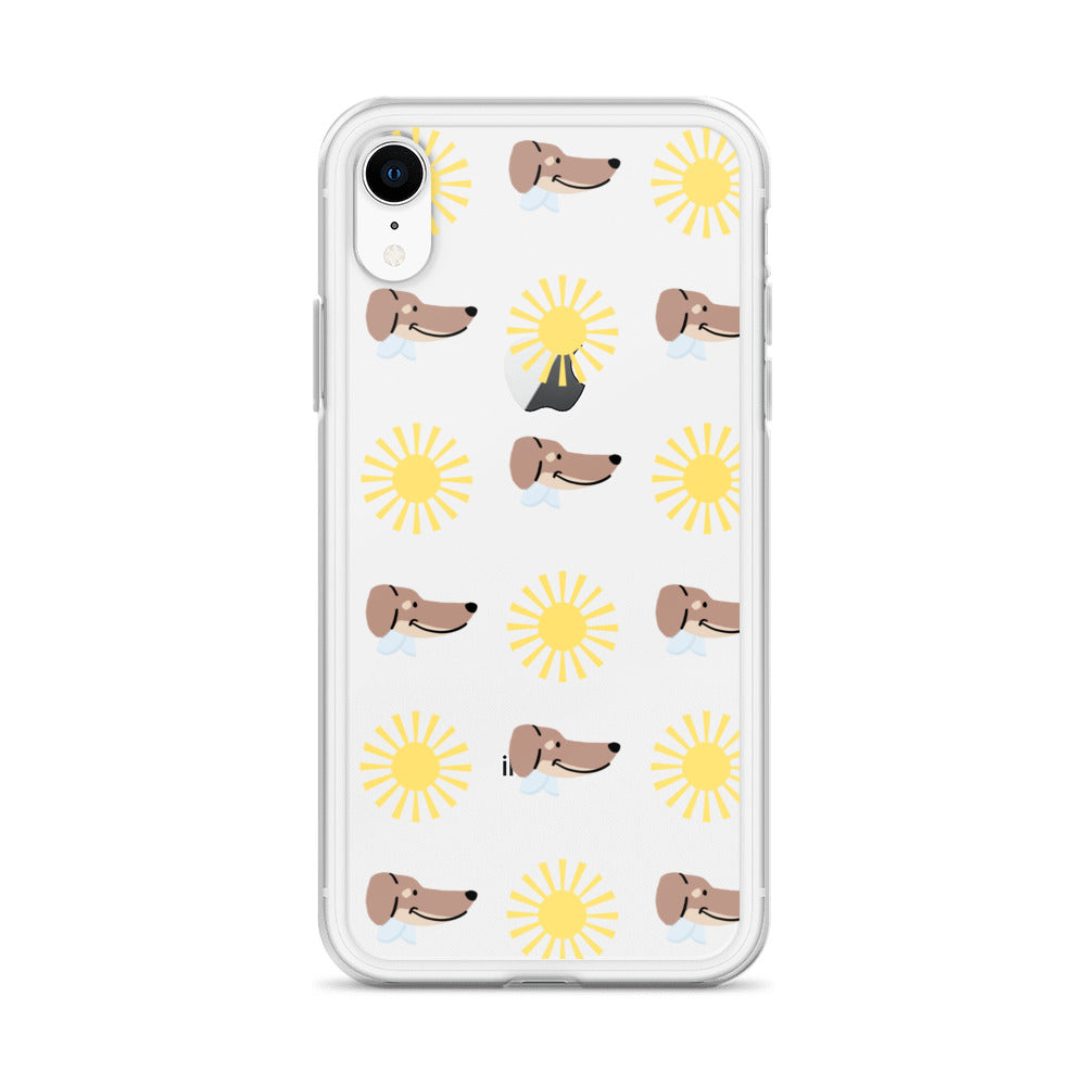 Dachshund Sunshine Clear Case for iPhone®