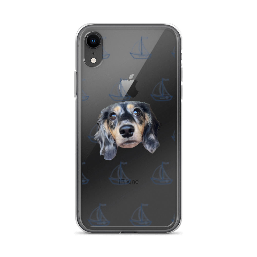 Simply Sailing Personalized Clear Case for iPhone®