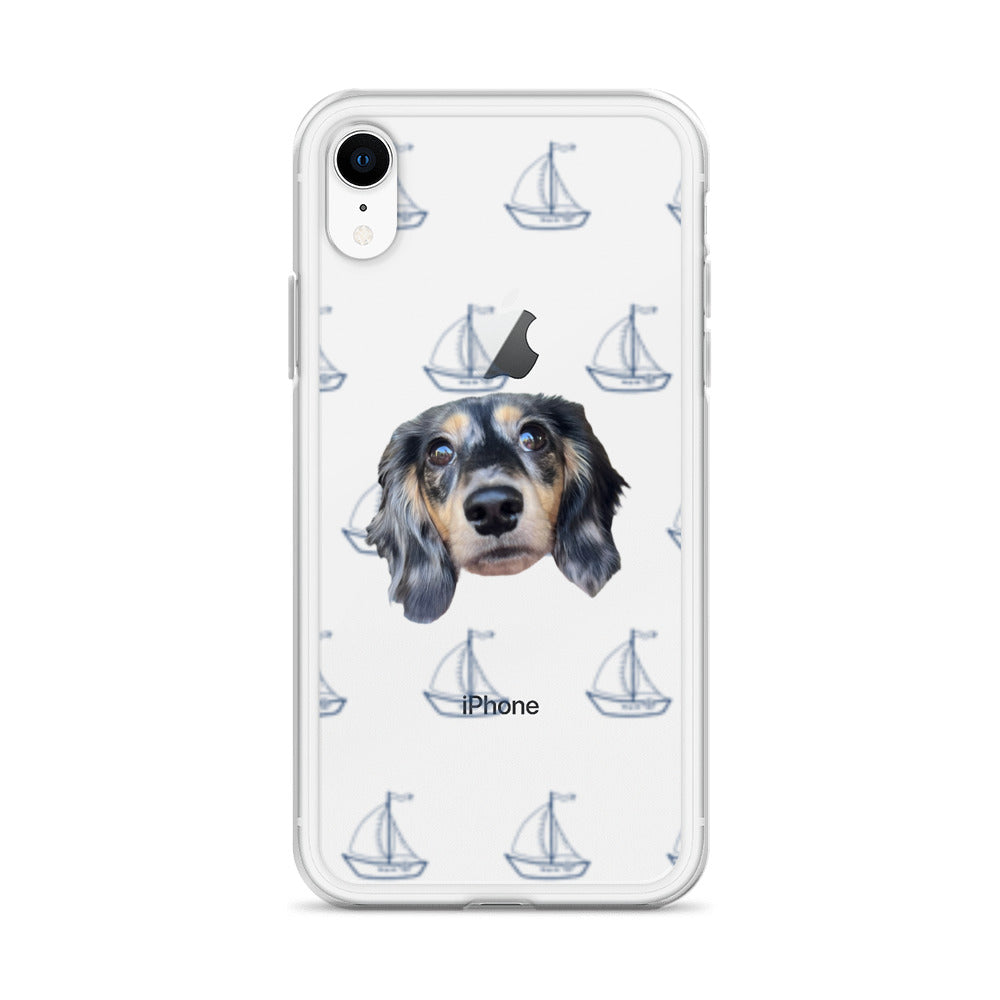 Simply Sailing Personalized Clear Case for iPhone®