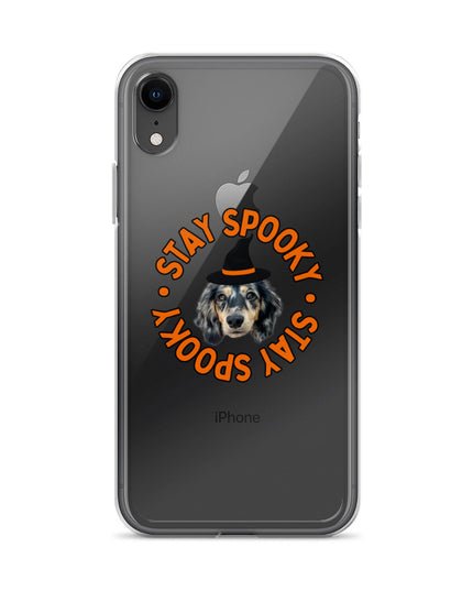 Stay Spooky Custom Clear Case for iPhone®