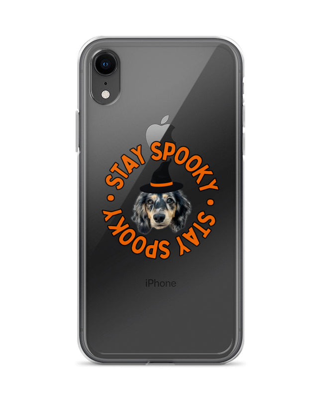 Stay Spooky Custom Clear Case for iPhone®