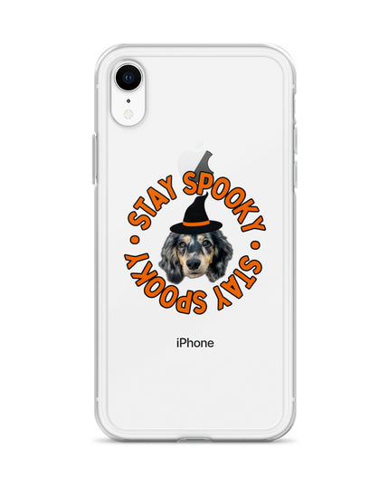 Stay Spooky Custom Clear Case for iPhone®