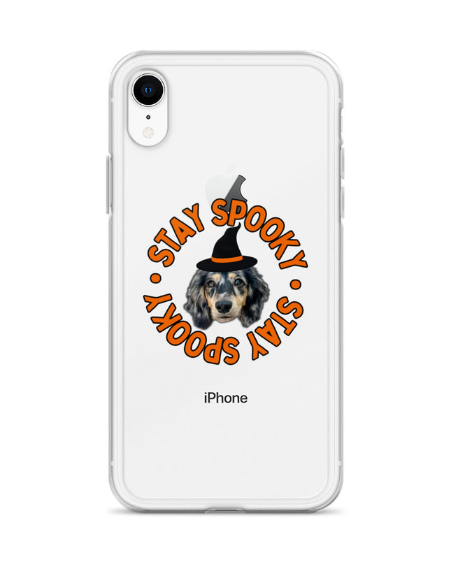 Stay Spooky Custom Clear Case for iPhone®