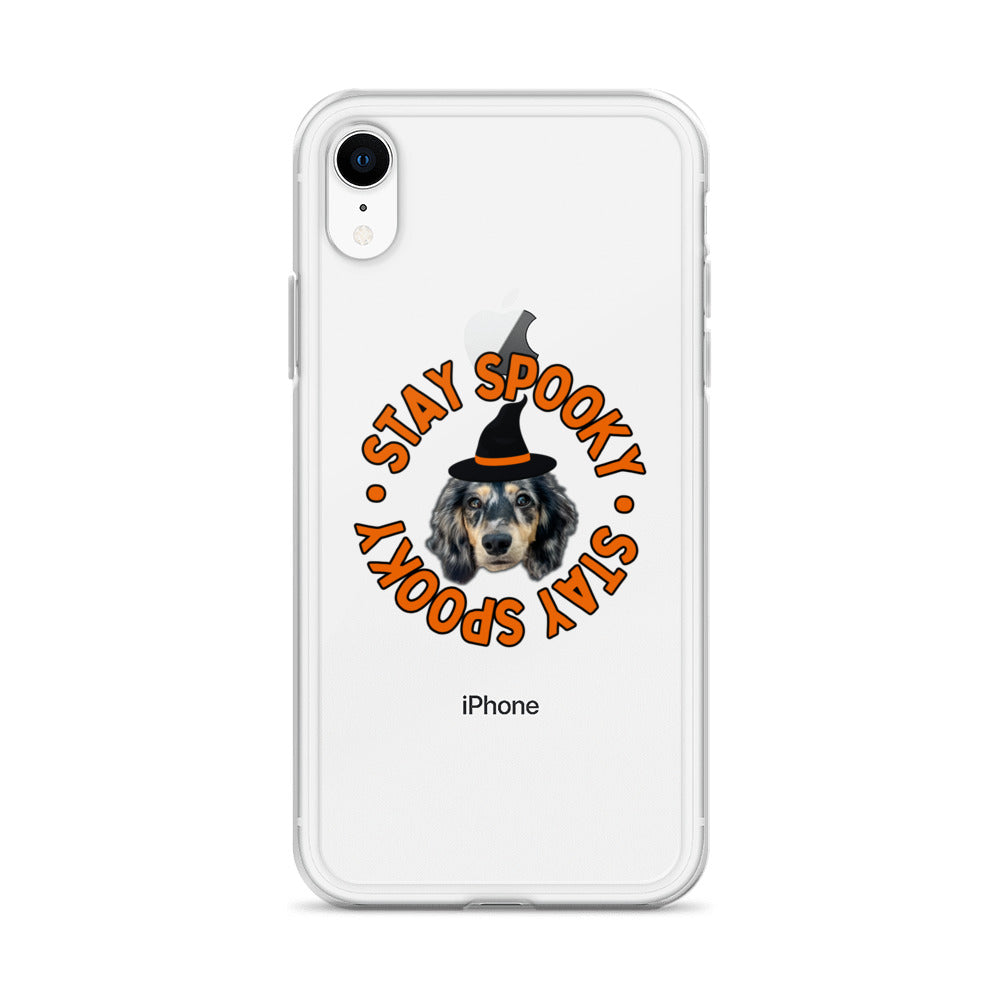 Stay Spooky Custom Clear Case for iPhone®