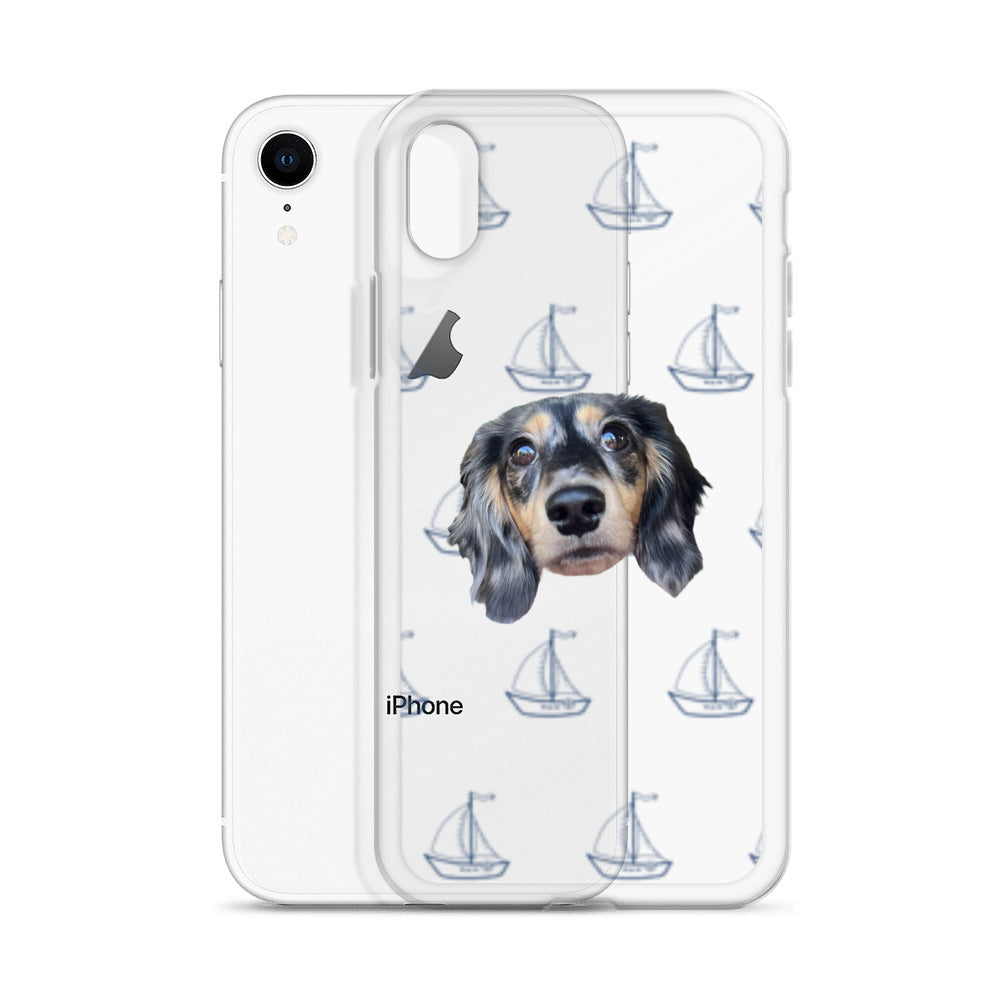 Simply Sailing Personalized Clear Case for iPhone®