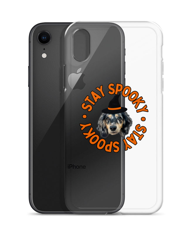 Stay Spooky Custom Clear Case for iPhone®