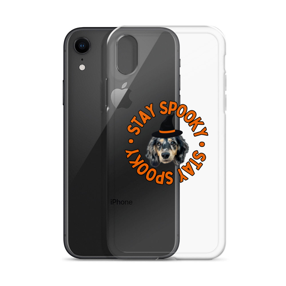 Stay Spooky Custom Clear Case for iPhone®