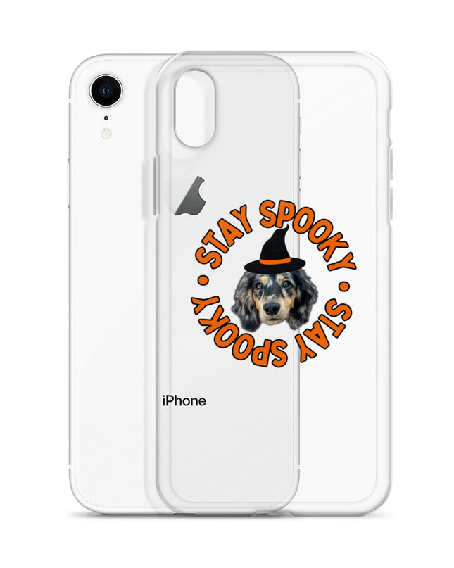 Stay Spooky Custom Clear Case for iPhone®