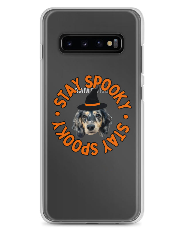 Stay Spooky Custom Clear Case for Samsung®