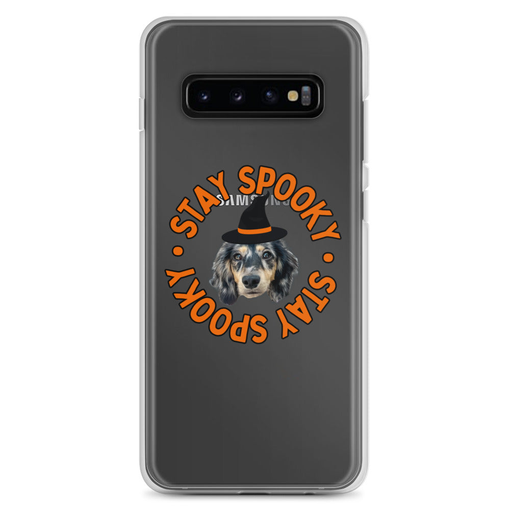 Stay Spooky Custom Clear Case for Samsung®