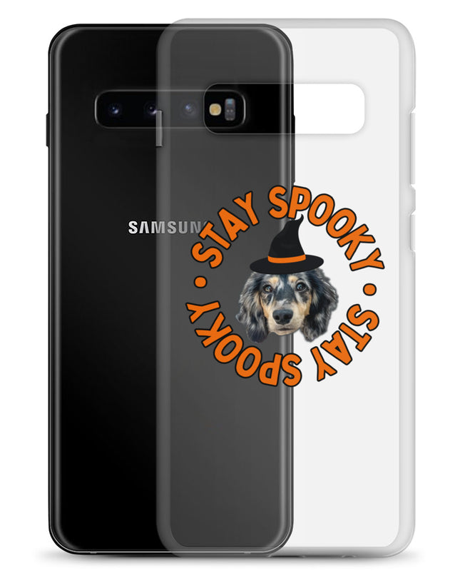 Stay Spooky Custom Clear Case for Samsung®