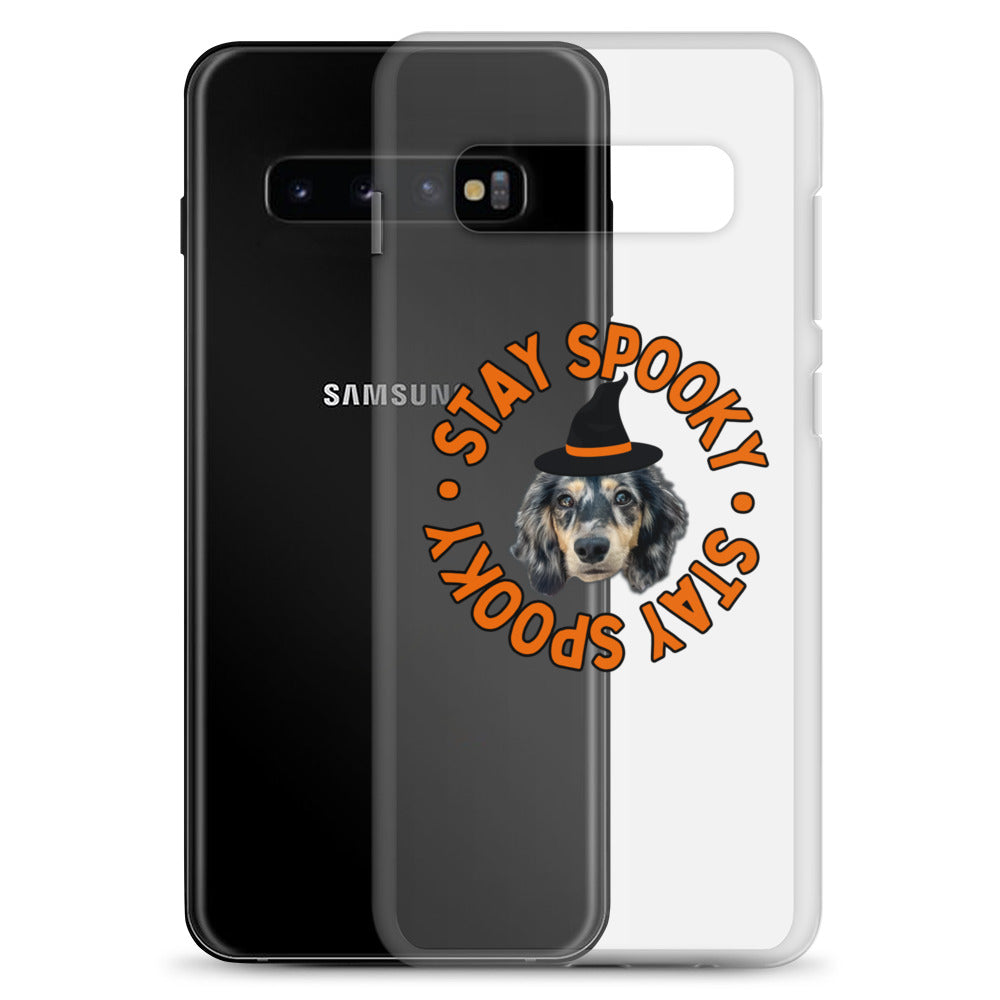 Stay Spooky Custom Clear Case for Samsung®