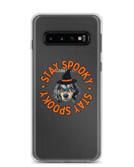 Stay Spooky Custom Clear Case for Samsung®