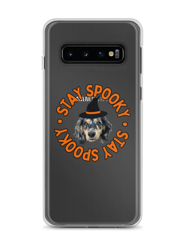 Stay Spooky Custom Clear Case for Samsung®