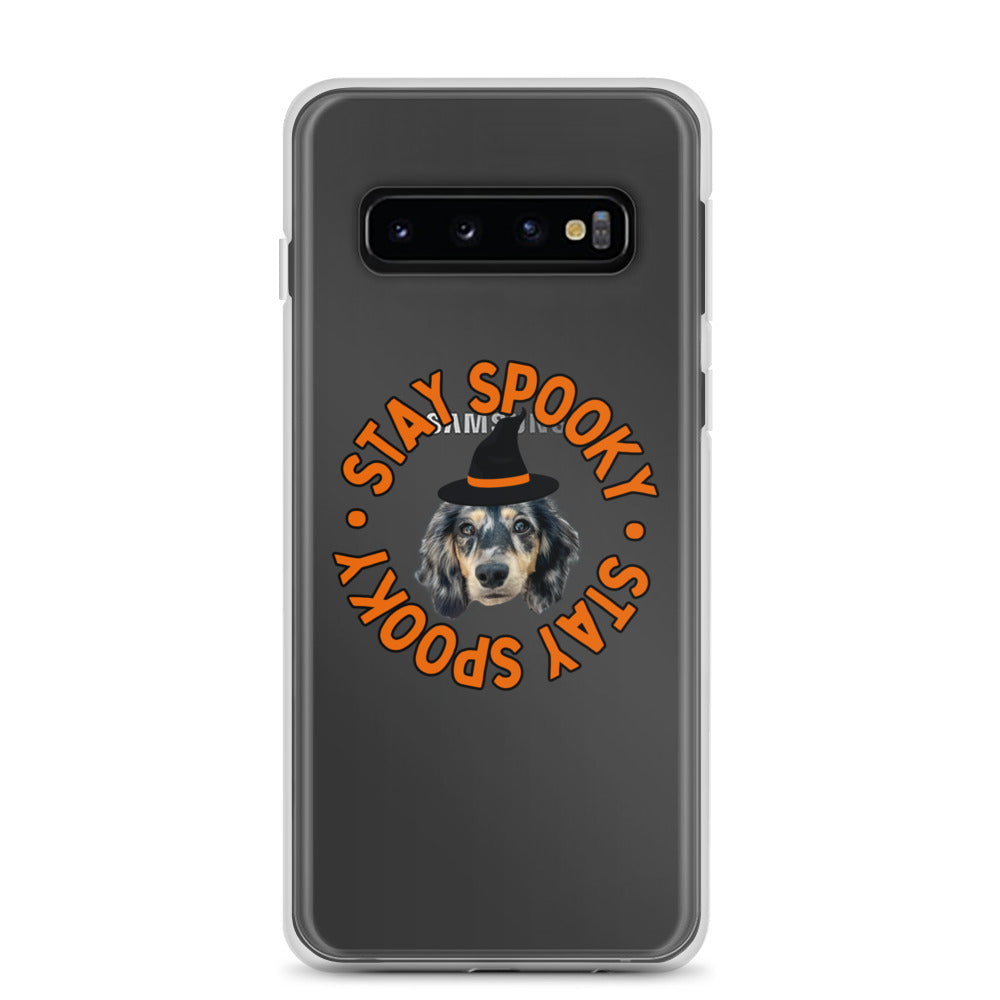 Stay Spooky Custom Clear Case for Samsung®