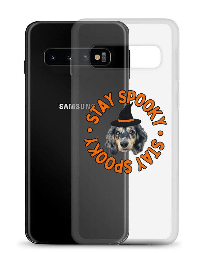 Stay Spooky Custom Clear Case for Samsung®