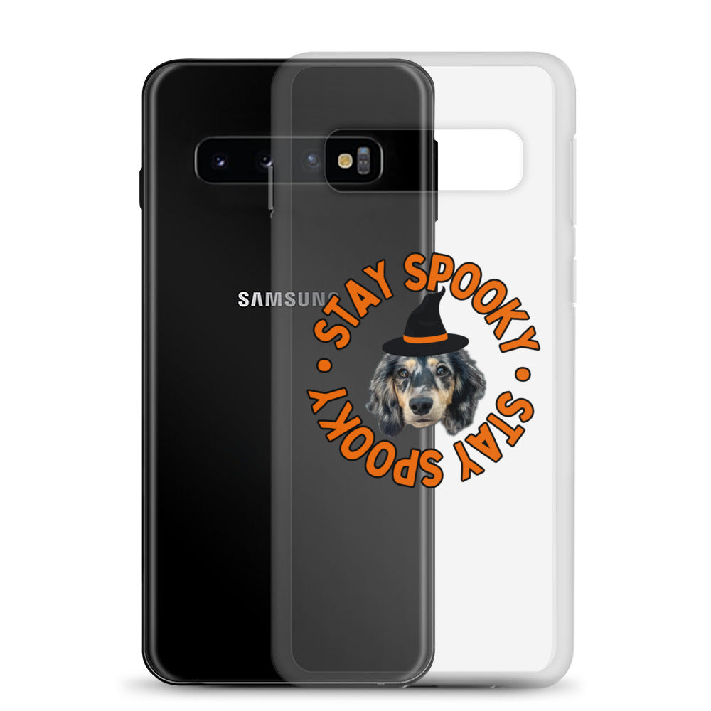 Stay Spooky Custom Clear Case for Samsung®