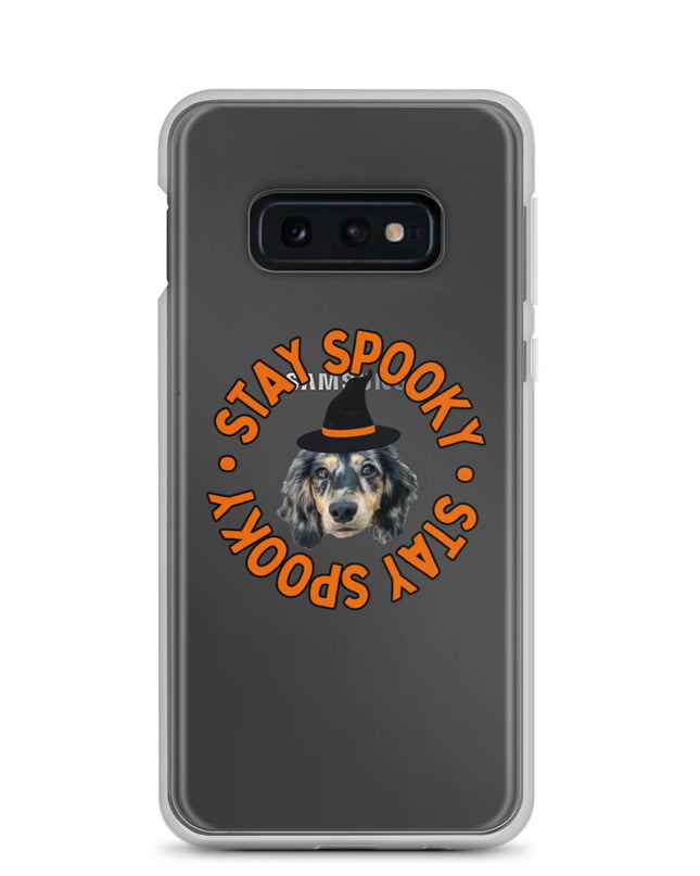 Stay Spooky Custom Clear Case for Samsung®