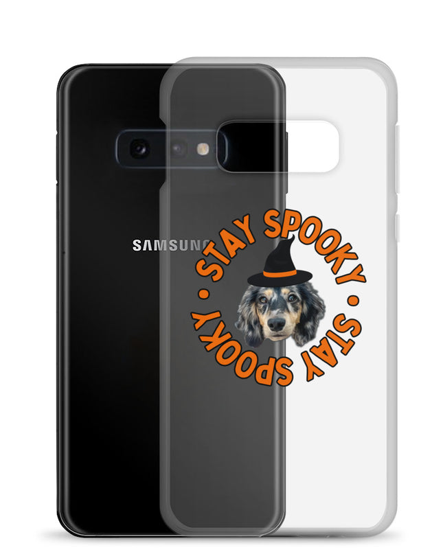 Stay Spooky Custom Clear Case for Samsung®