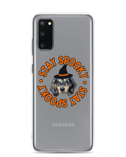 Stay Spooky Custom Clear Case for Samsung®