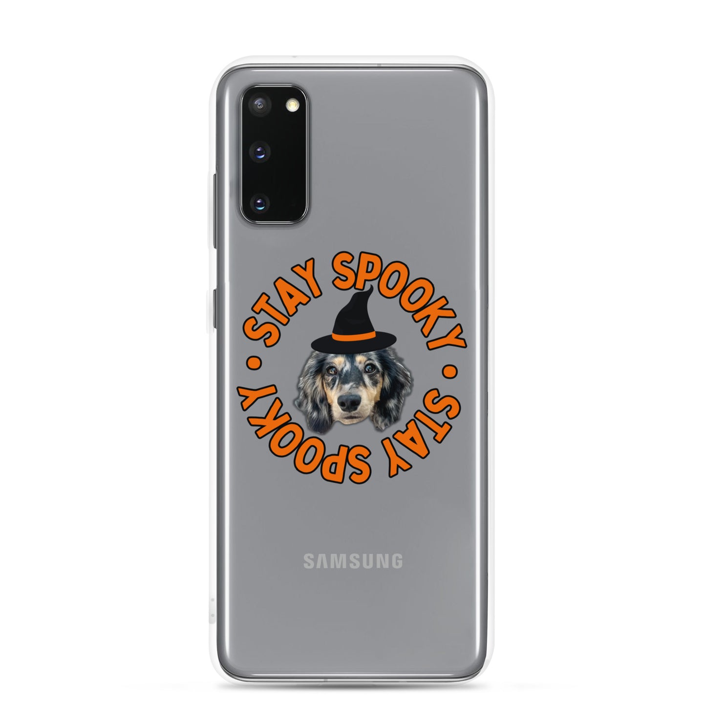 Stay Spooky Custom Clear Case for Samsung®