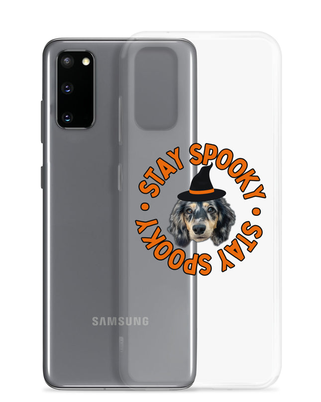 Stay Spooky Custom Clear Case for Samsung®