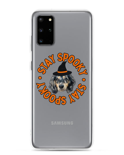 Stay Spooky Custom Clear Case for Samsung®