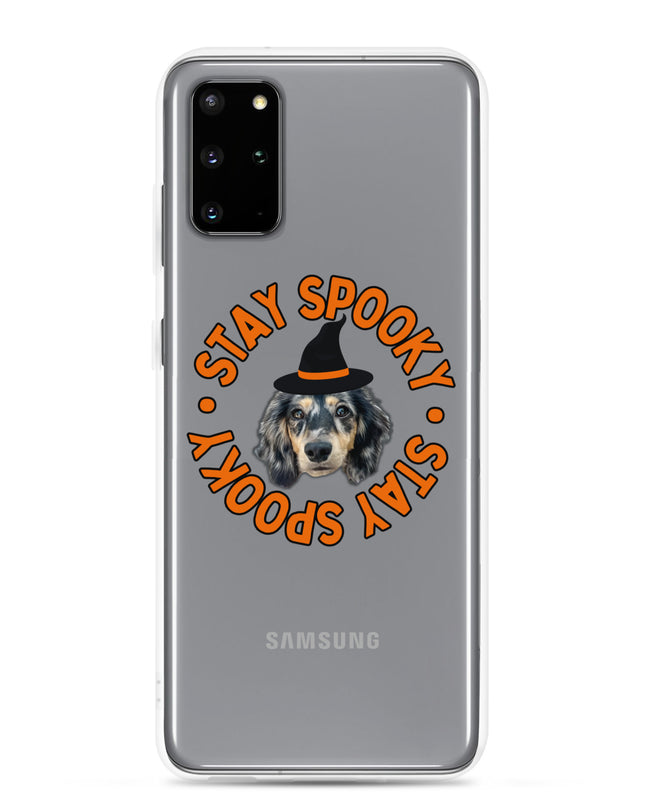 Stay Spooky Custom Clear Case for Samsung®