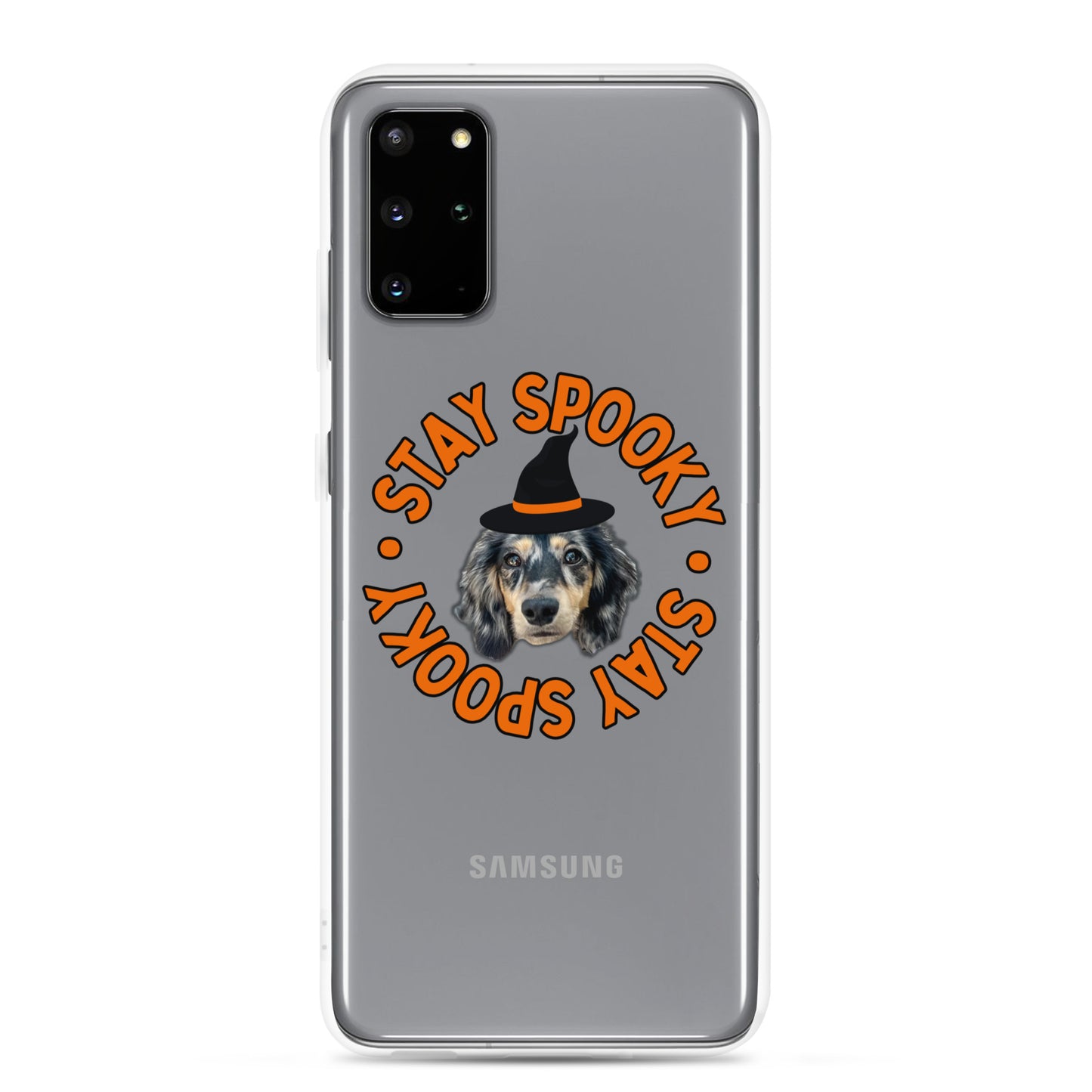 Stay Spooky Custom Clear Case for Samsung®