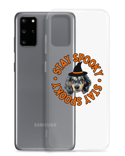 Stay Spooky Custom Clear Case for Samsung®