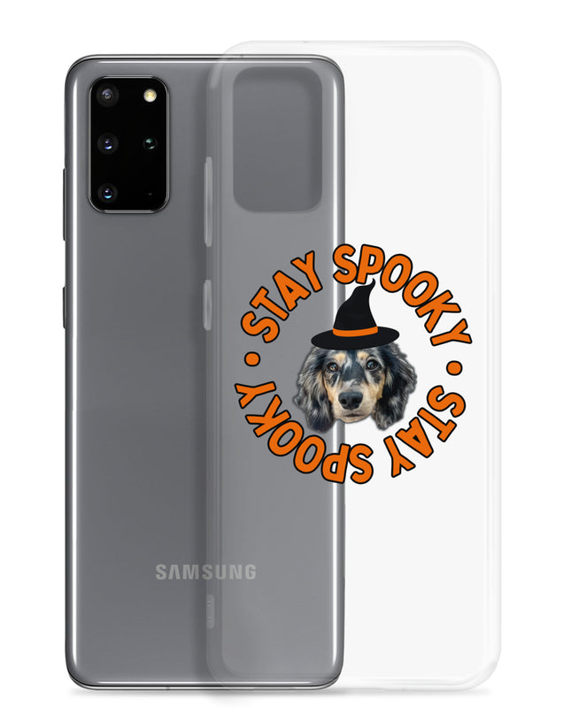 Stay Spooky Custom Clear Case for Samsung®