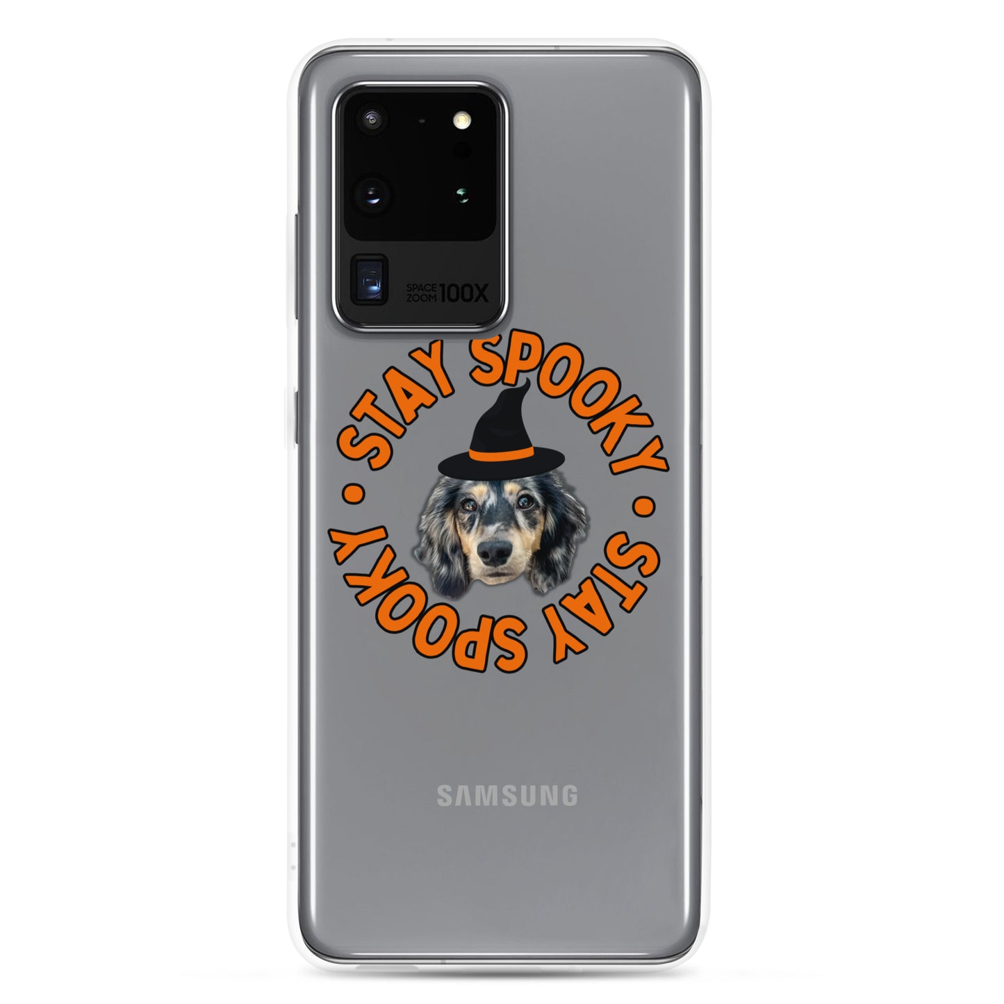 Stay Spooky Custom Clear Case for Samsung®