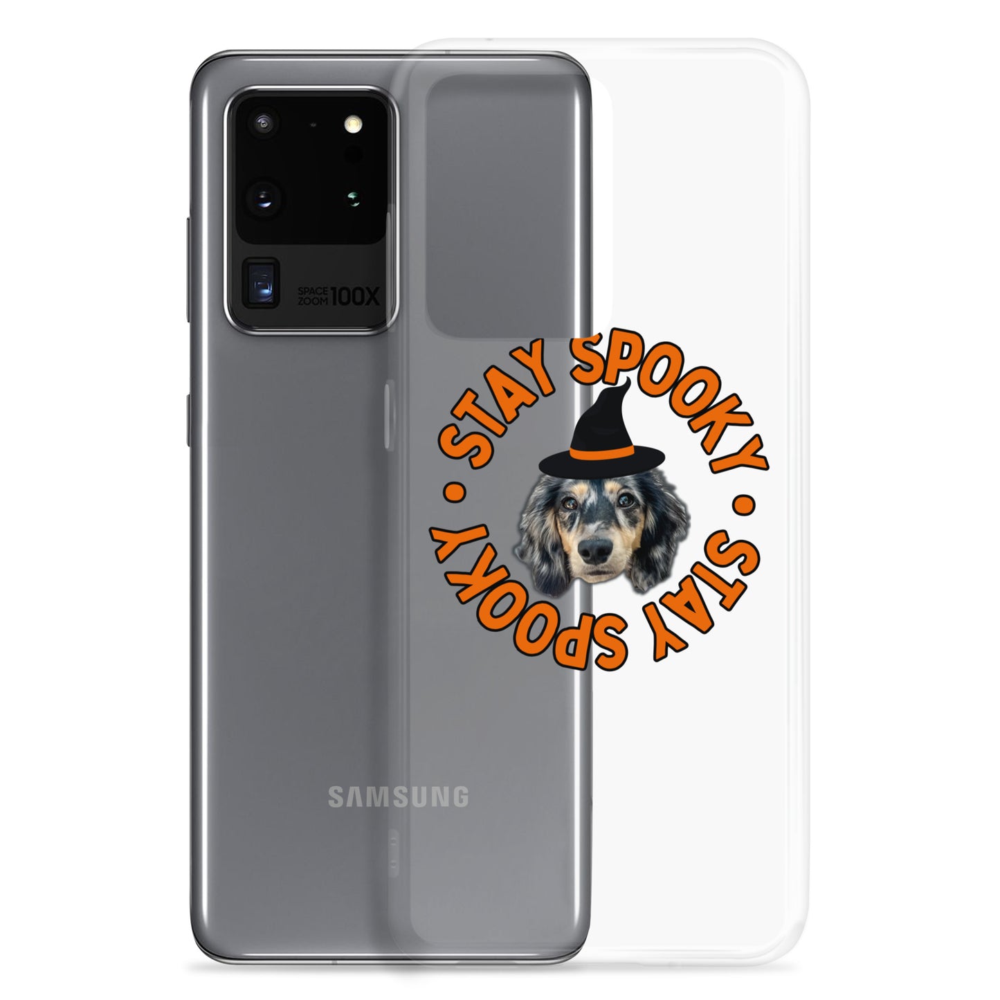 Stay Spooky Custom Clear Case for Samsung®