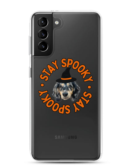 Stay Spooky Custom Clear Case for Samsung®