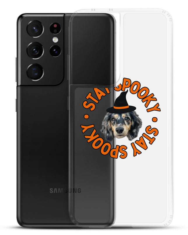 Stay Spooky Custom Clear Case for Samsung®