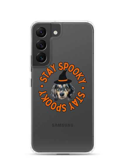 Stay Spooky Custom Clear Case for Samsung®