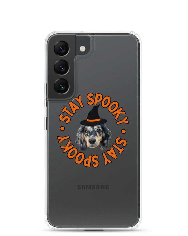 Stay Spooky Custom Clear Case for Samsung®