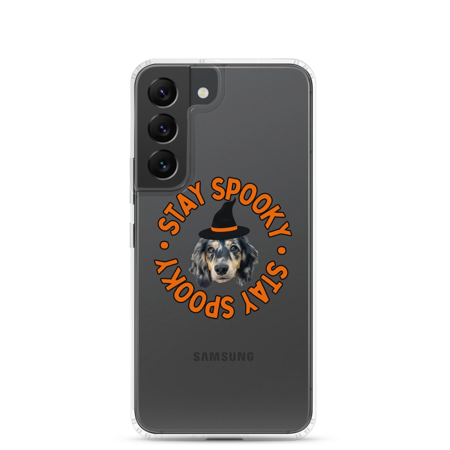 Stay Spooky Custom Clear Case for Samsung®