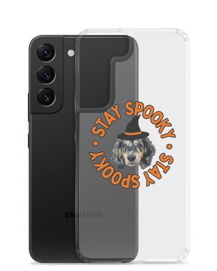 Stay Spooky Custom Clear Case for Samsung®
