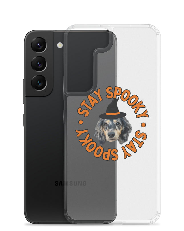 Stay Spooky Custom Clear Case for Samsung®